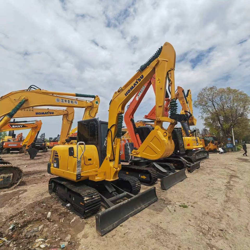 KOMATSU PC56-7 - Crawler excavator: picture 1 KOMATSU PC56-7 - Crawler excavator: picture 1