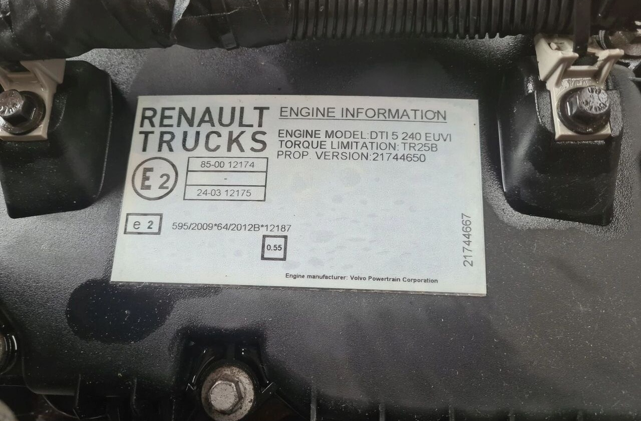 Renault D12 240 DTI5 Renault D12 GAMA D - Engine for Truck: picture 2 Renault D12 240 DTI5 Renault D12 GAMA D - Engine for Truck: picture 2