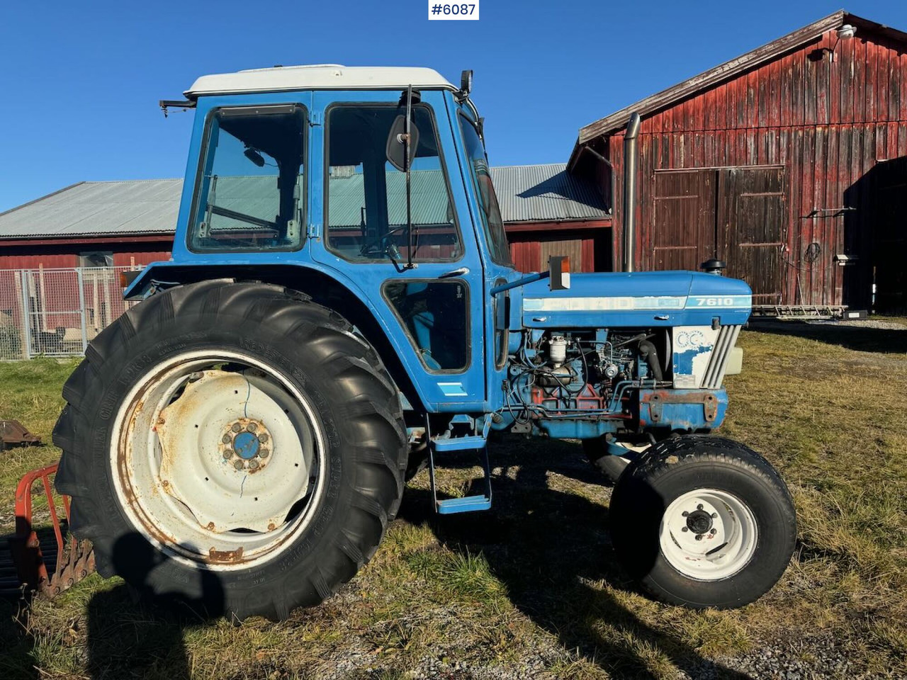 1982 Ford 7610 4X4 - Farm tractor: picture 2 1982 Ford 7610 4X4 - Farm tractor: picture 2