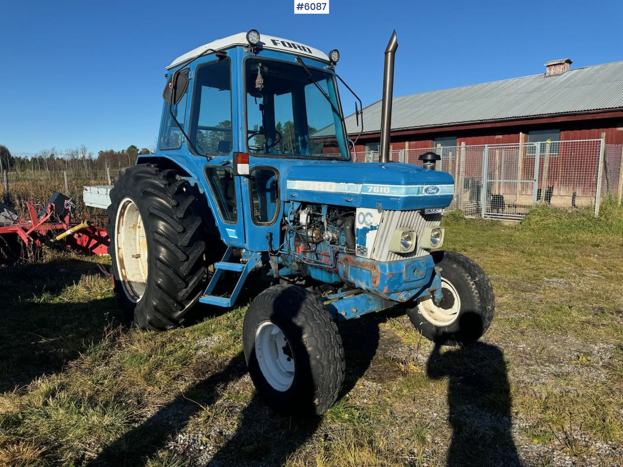 1982 Ford 7610 4X4 - Farm tractor: picture 4 1982 Ford 7610 4X4 - Farm tractor: picture 4