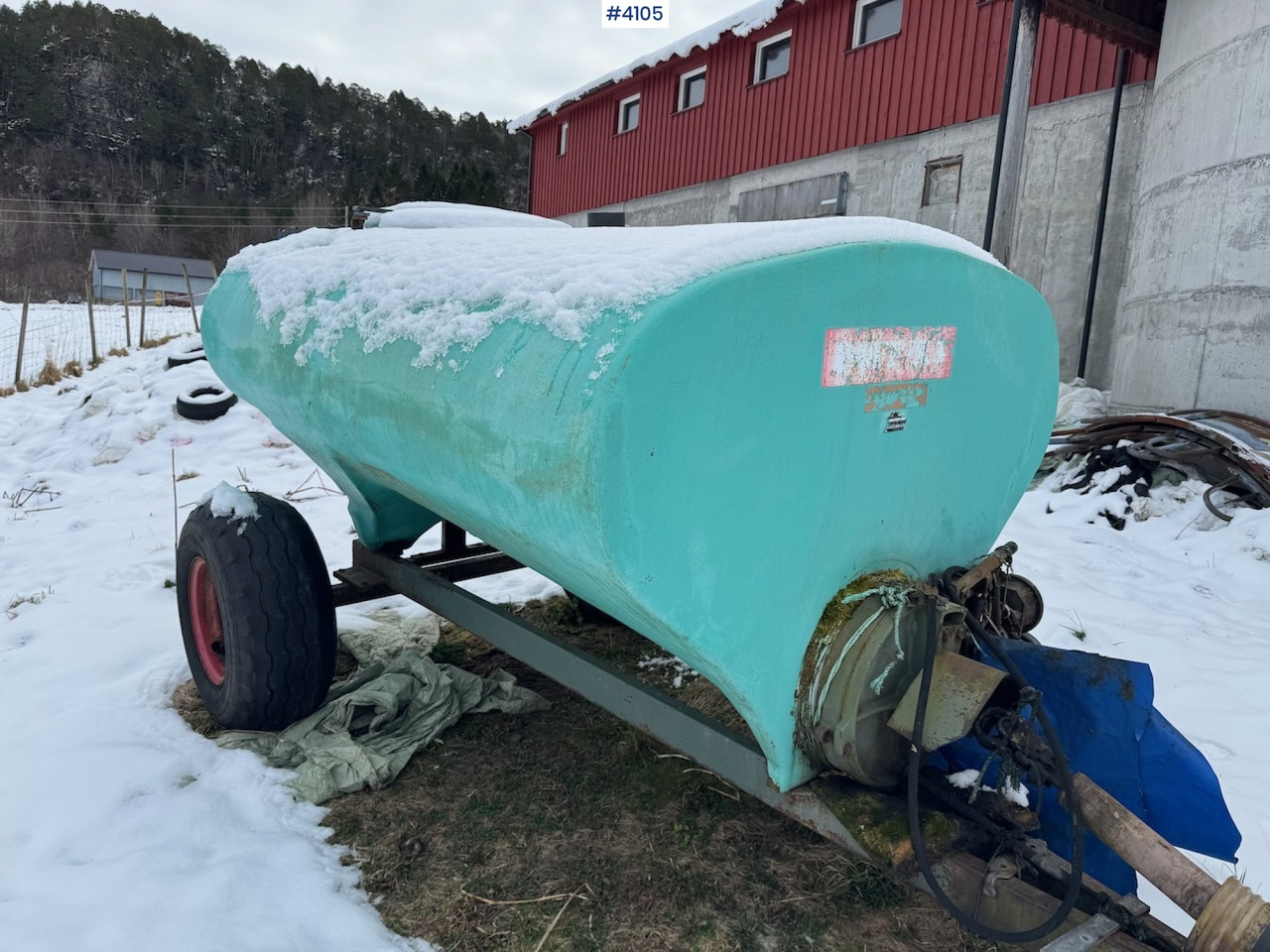 1986 Doff X3 3200L fertilizer wagon - Slurry tanker: picture 2 1986 Doff X3 3200L fertilizer wagon - Slurry tanker: picture 2