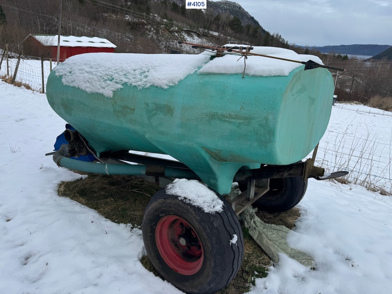 1986 Doff X3 3200L fertilizer wagon - Slurry tanker: picture 4 1986 Doff X3 3200L fertilizer wagon - Slurry tanker: picture 4