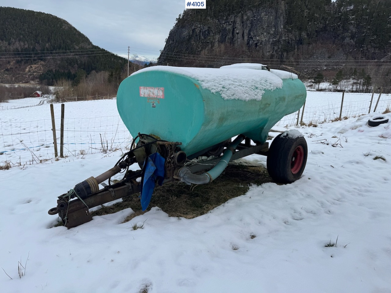 1986 Doff X3 3200L fertilizer wagon - Slurry tanker: picture 1 1986 Doff X3 3200L fertilizer wagon - Slurry tanker: picture 1