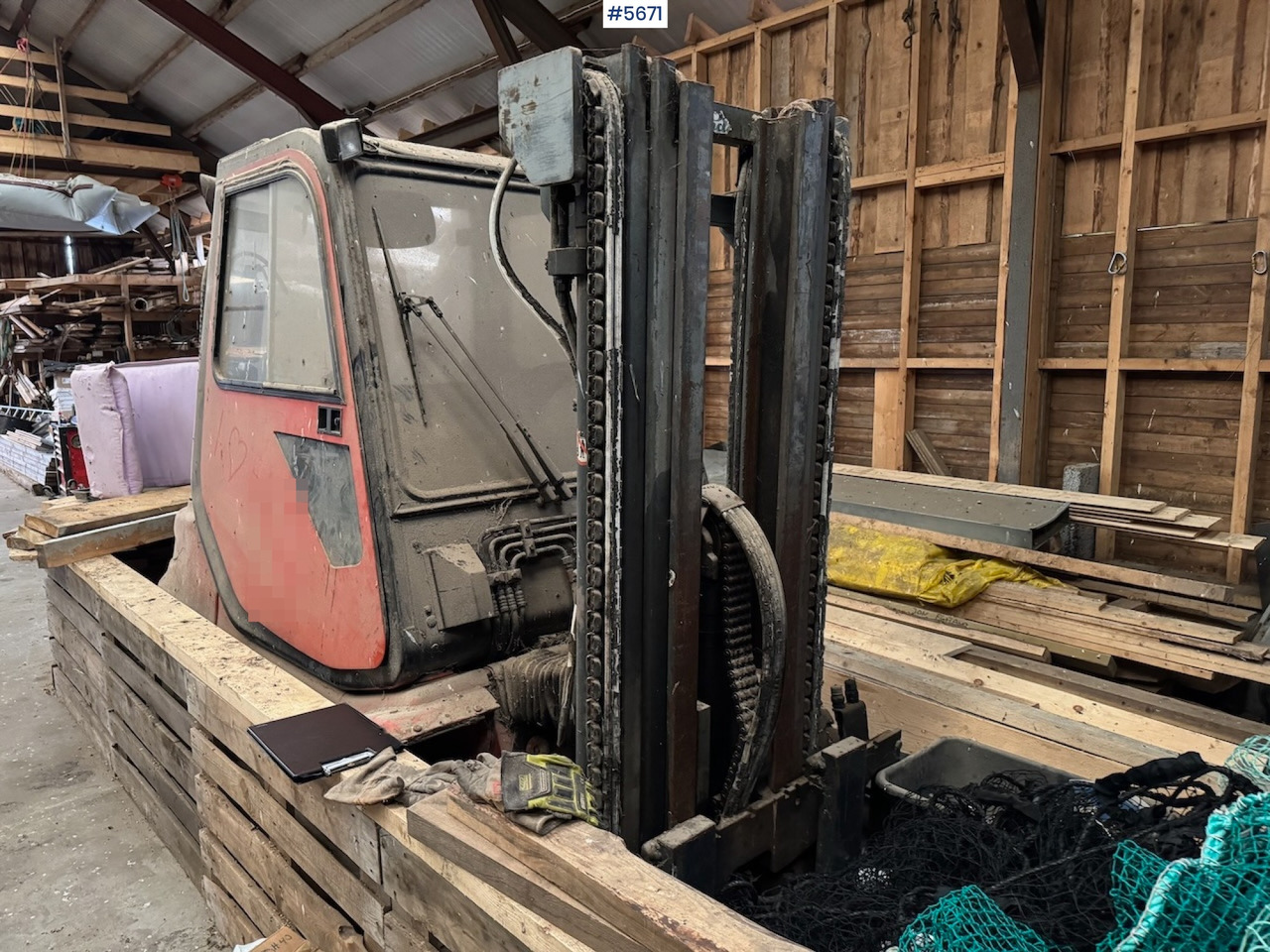 1991 Linde H-40 D. - Forklift: picture 4 1991 Linde H-40 D. - Forklift: picture 4