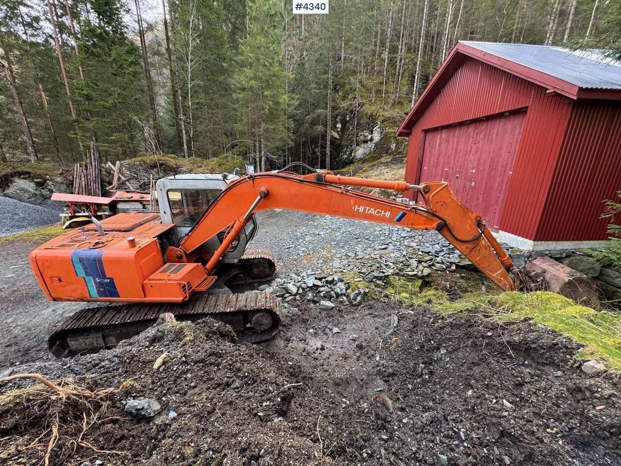 1994 Hitachi EX120-2 - Excavator: picture 2 1994 Hitachi EX120-2 - Excavator: picture 2