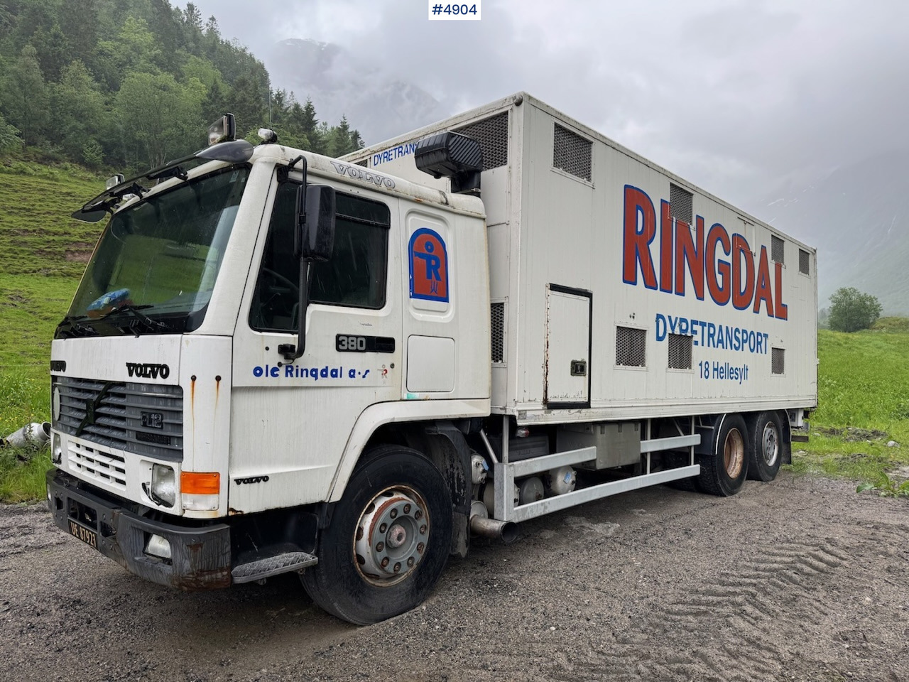 1996 Volvo FL12 6x2 Animal transport. - Livestock truck: picture 4 1996 Volvo FL12 6x2 Animal transport. - Livestock truck: picture 4