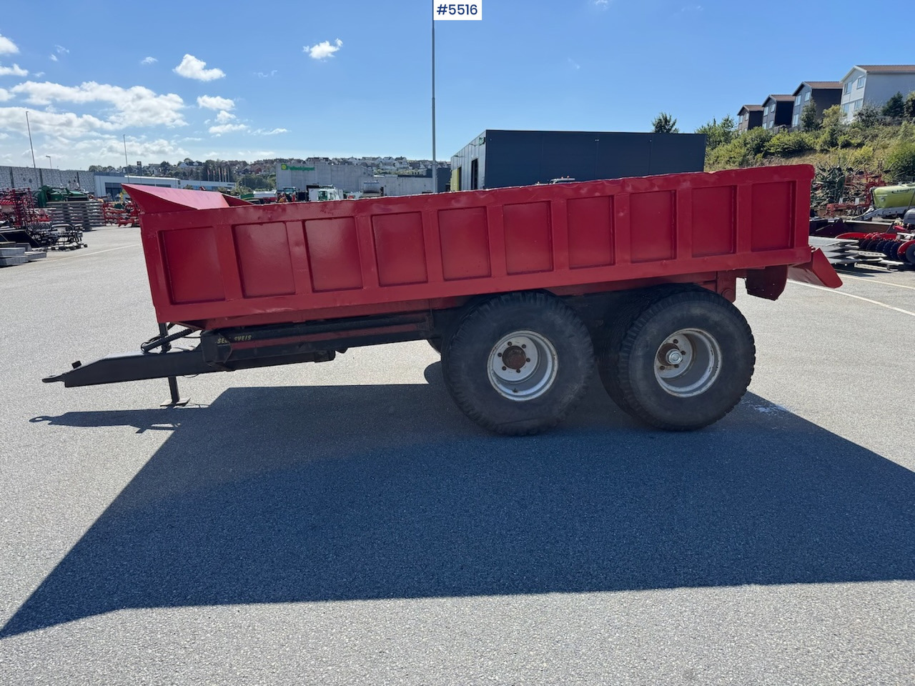 1997 Sele Sveis Sele 10 - Farm tipping trailer/ Dumper: picture 1 1997 Sele Sveis Sele 10 - Farm tipping trailer/ Dumper: picture 1
