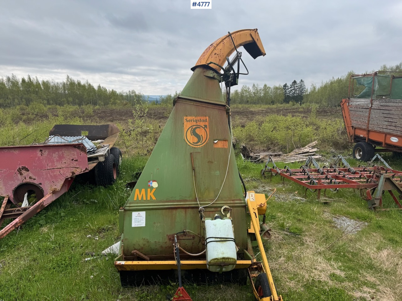 1999 Serigstad forage harvester with frame - Hay and forage equipment: picture 1 1999 Serigstad forage harvester with frame - Hay and forage equipment: picture 1