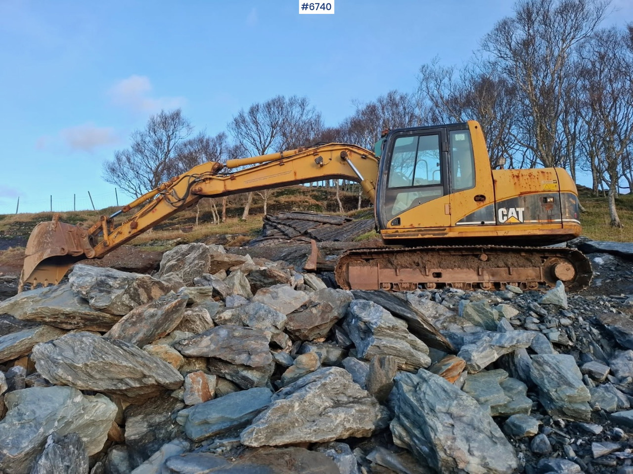 2004 Cat 312C L w/ digger bucket. - Crawler excavator: picture 1 2004 Cat 312C L w/ digger bucket. - Crawler excavator: picture 1