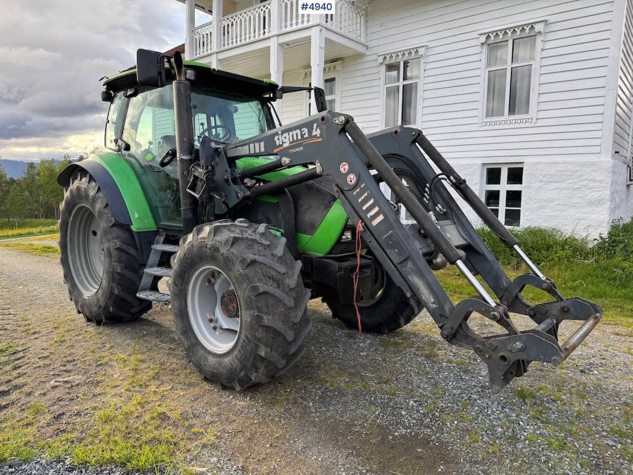 2006 Deutz-Fahr Agrotron K90 w/front loader. - Farm tractor: picture 5 2006 Deutz-Fahr Agrotron K90 w/front loader. - Farm tractor: picture 5