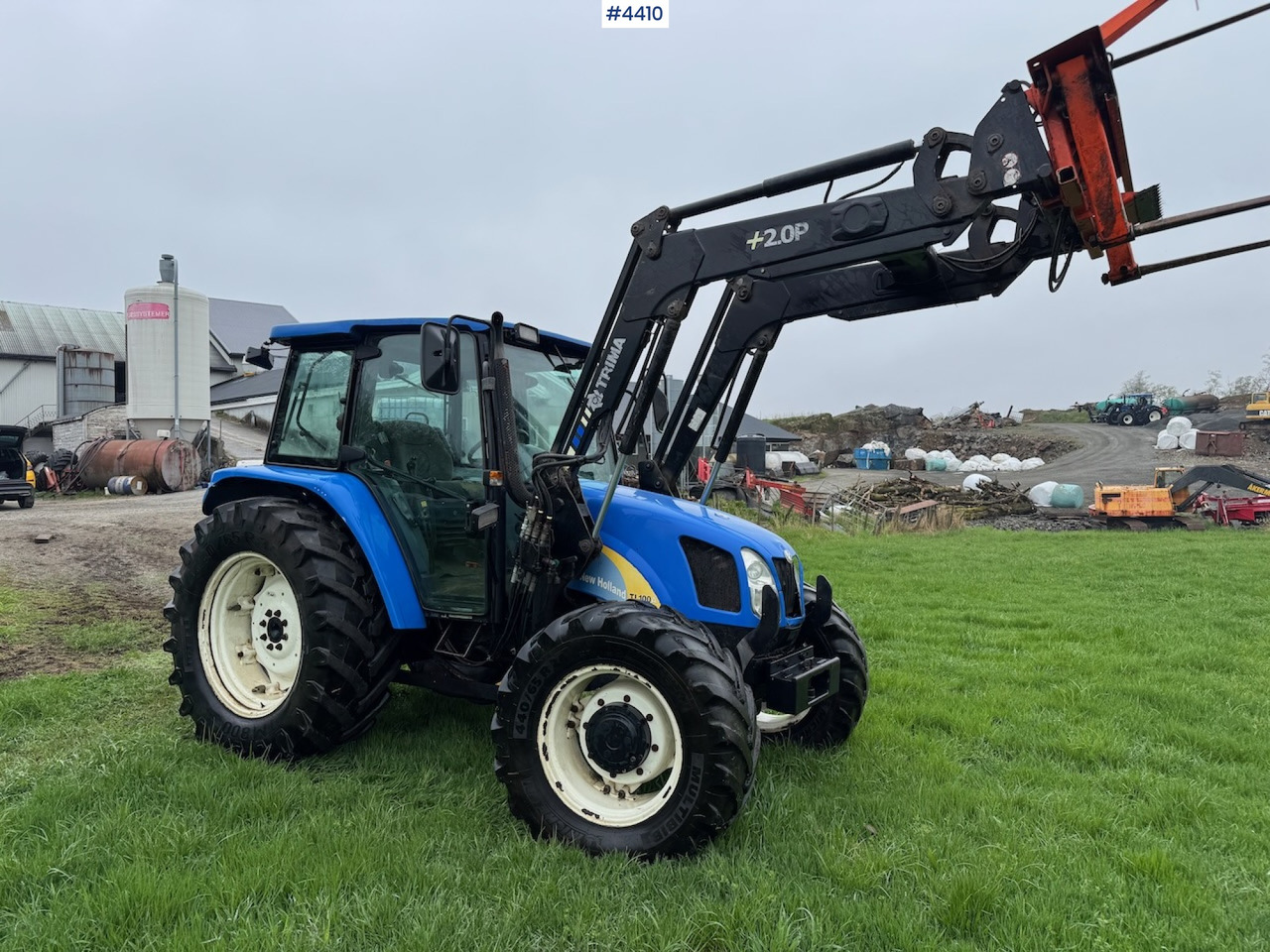 2006 New Holland TL100 A w/Front Loader. - Farm tractor: picture 2 2006 New Holland TL100 A w/Front Loader. - Farm tractor: picture 2