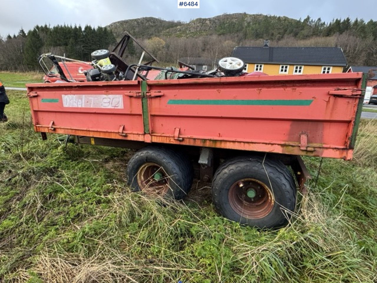 2006 Orkel T90 with high side extensions - Farm trailer: picture 2 2006 Orkel T90 with high side extensions - Farm trailer: picture 2