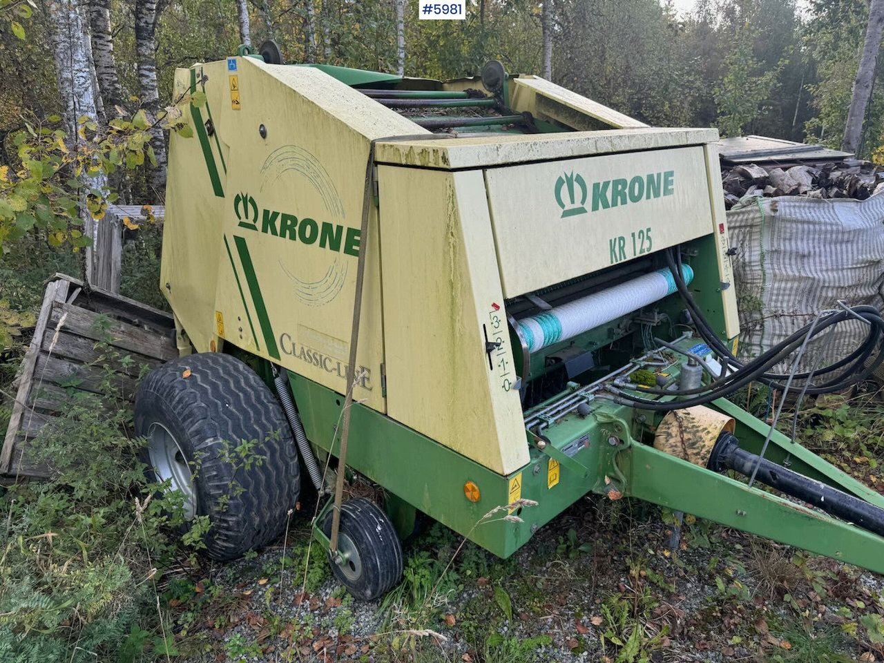 2009 Krone KR 125 - Hay and forage equipment: picture 2 2009 Krone KR 125 - Hay and forage equipment: picture 2