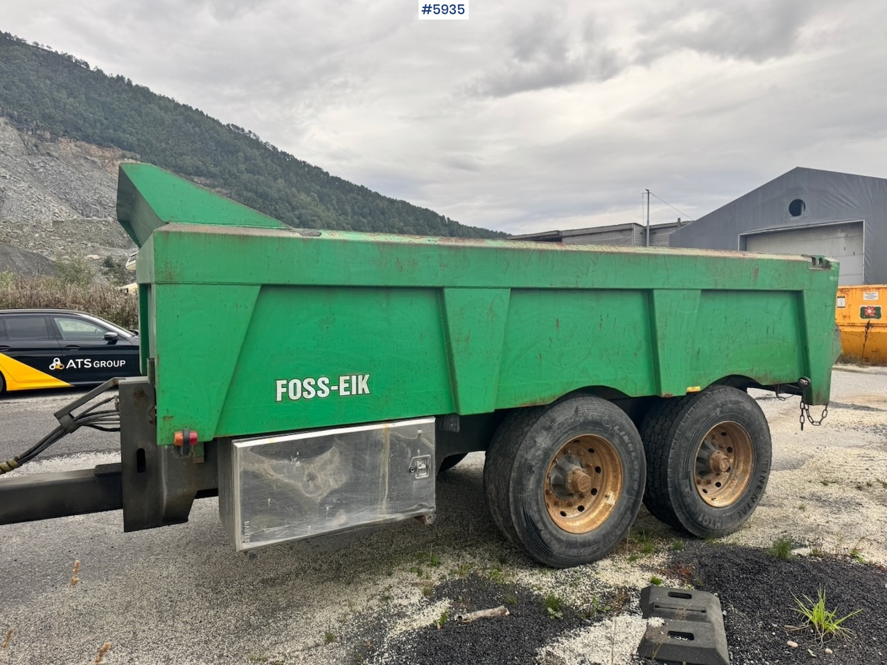 2011 Foss Eik Dumper Trailer. - Farm tipping trailer/ Dumper: picture 2 2011 Foss Eik Dumper Trailer. - Farm tipping trailer/ Dumper: picture 2