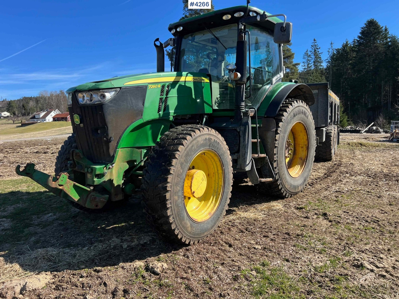 2012 John Deere 7260R Tractor w/ PTO - Farm tractor: picture 3 2012 John Deere 7260R Tractor w/ PTO - Farm tractor: picture 3