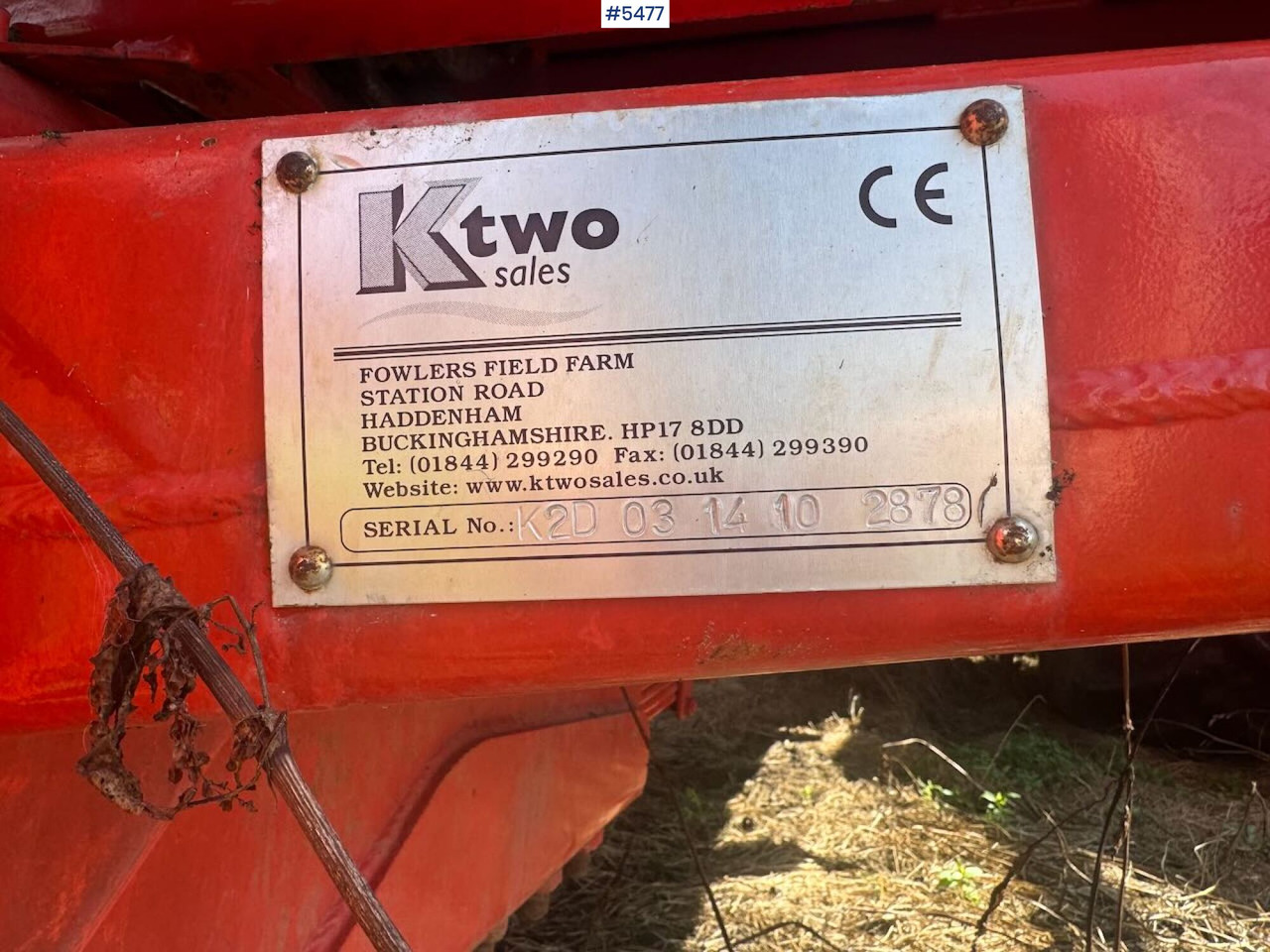 Manure spreader 2014 Ktwo Duo 1000 Mk5: picture 17 Manure spreader 2014 Ktwo Duo 1000 Mk5: picture 17