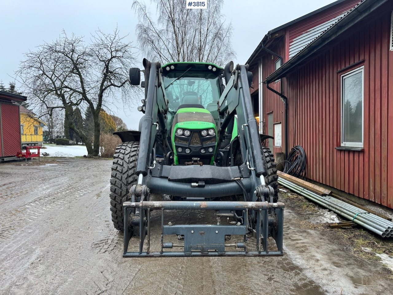 Leasing of  2015 Deutz-fahr 6190 Agrotron w/ Front loader, Front PTO and 2 sets of tires. 2015 Deutz-fahr 6190 Agrotron w/ Front loader, Front PTO and 2 sets of tires.: picture 9