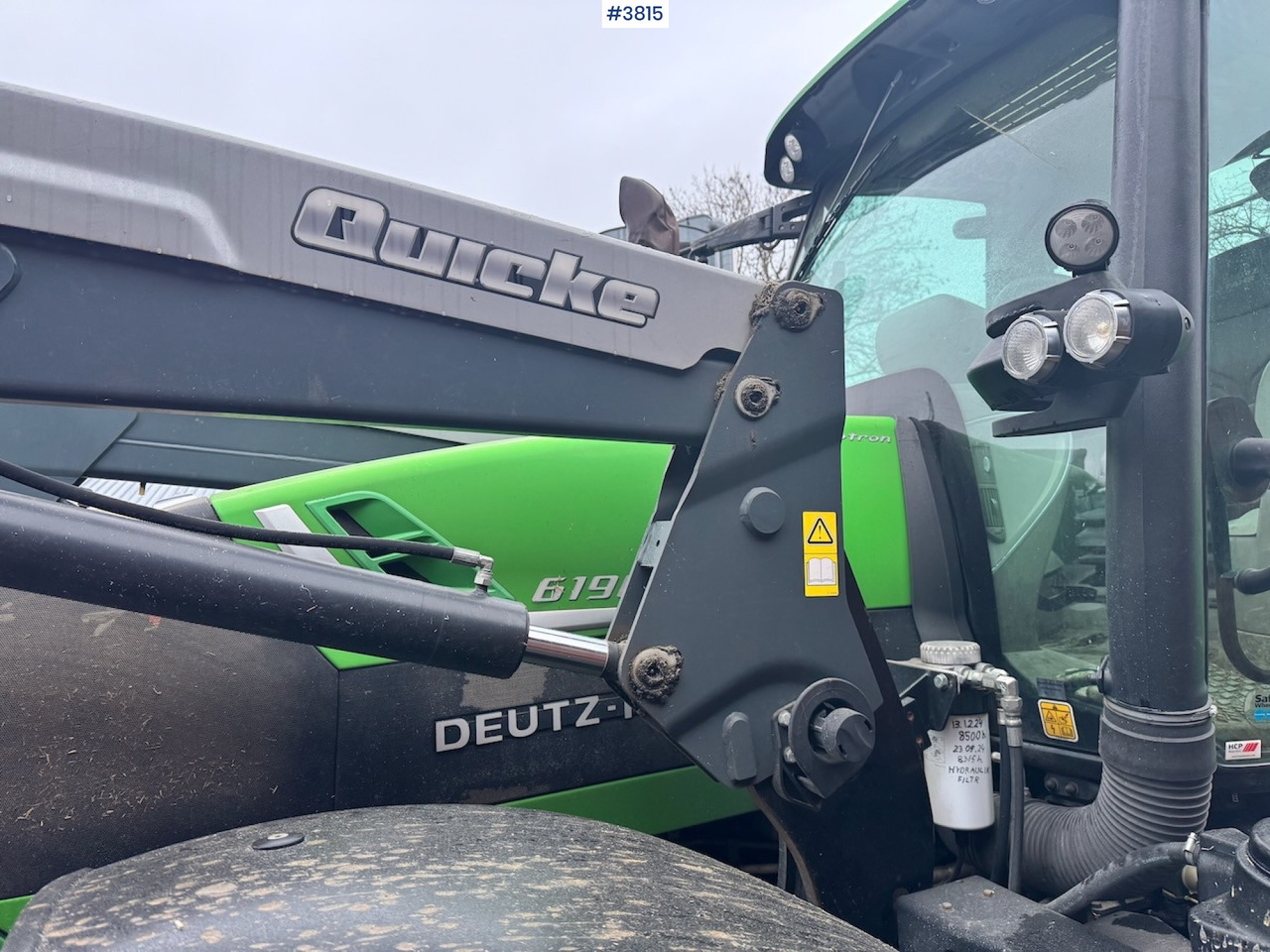 Leasing of  2015 Deutz-fahr 6190 Agrotron w/ Front loader, Front PTO and 2 sets of tires. 2015 Deutz-fahr 6190 Agrotron w/ Front loader, Front PTO and 2 sets of tires.: picture 19