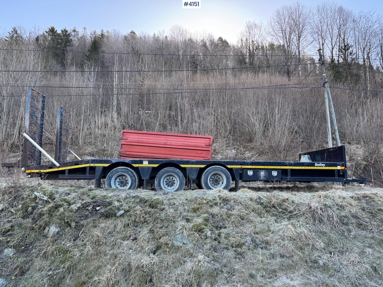 2020 Bailey 24 T Low Loader Machine Trolley - Low loader trailer: picture 2 2020 Bailey 24 T Low Loader Machine Trolley - Low loader trailer: picture 2