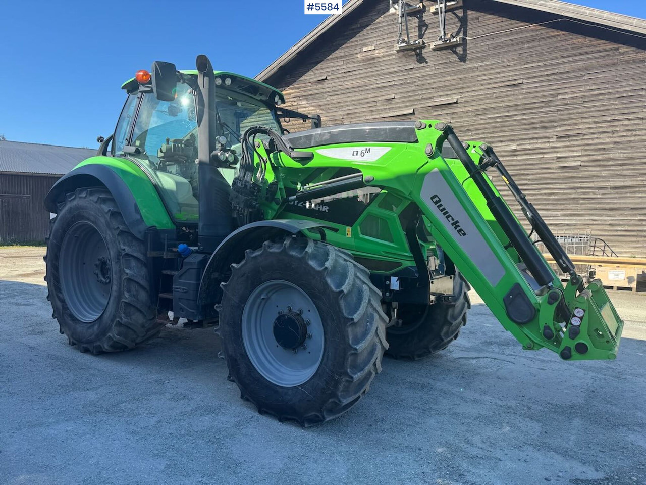 2020 Deutz-Fahr 6215 Agrotron w/ front loader & 2 sets of tires - Farm tractor: picture 1 2020 Deutz-Fahr 6215 Agrotron w/ front loader & 2 sets of tires - Farm tractor: picture 1