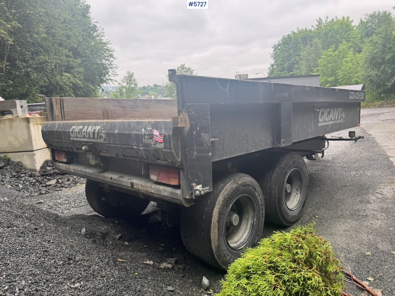 2022 Gigang Dumper trailer for tractor. - Farm tipping trailer/ Dumper: picture 4 2022 Gigang Dumper trailer for tractor. - Farm tipping trailer/ Dumper: picture 4