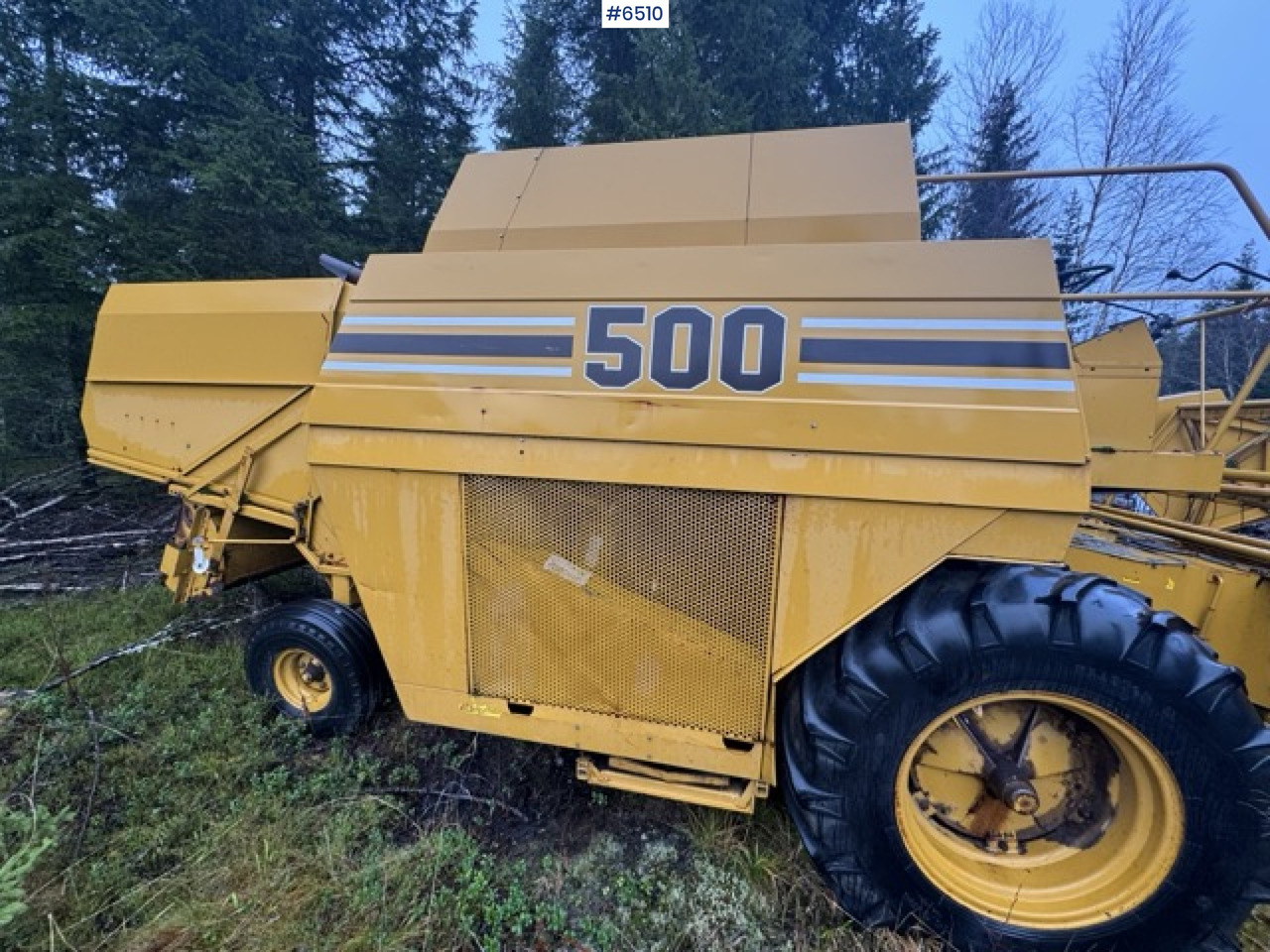 Combine harvester Approx. 1985 Sampo Rosenlew 500 combine harvester: picture 11