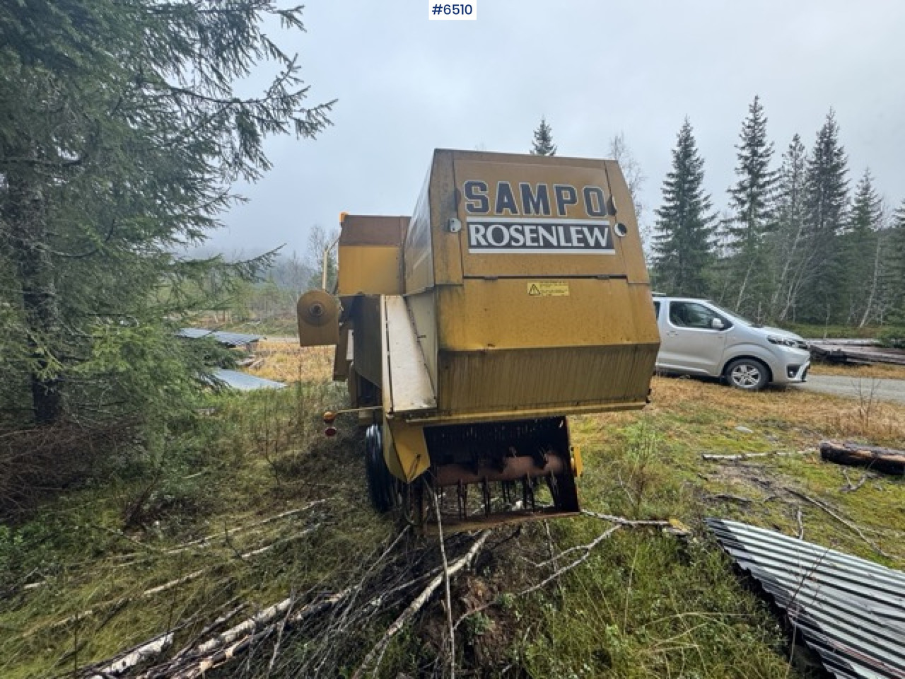 Combine harvester Approx. 1985 Sampo Rosenlew 500 combine harvester: picture 16