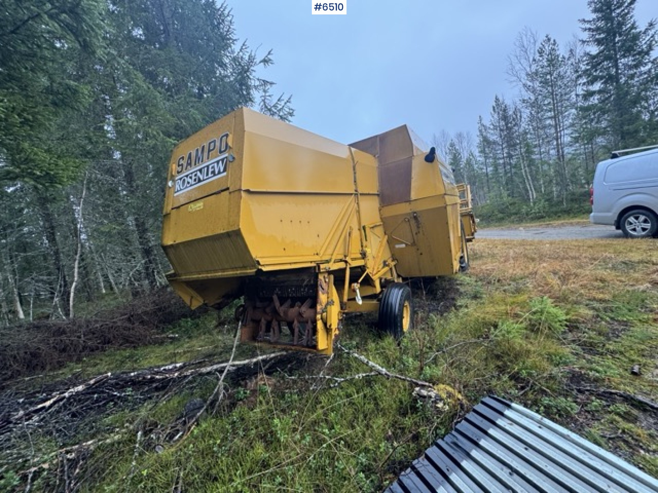 Combine harvester Approx. 1985 Sampo Rosenlew 500 combine harvester: picture 14