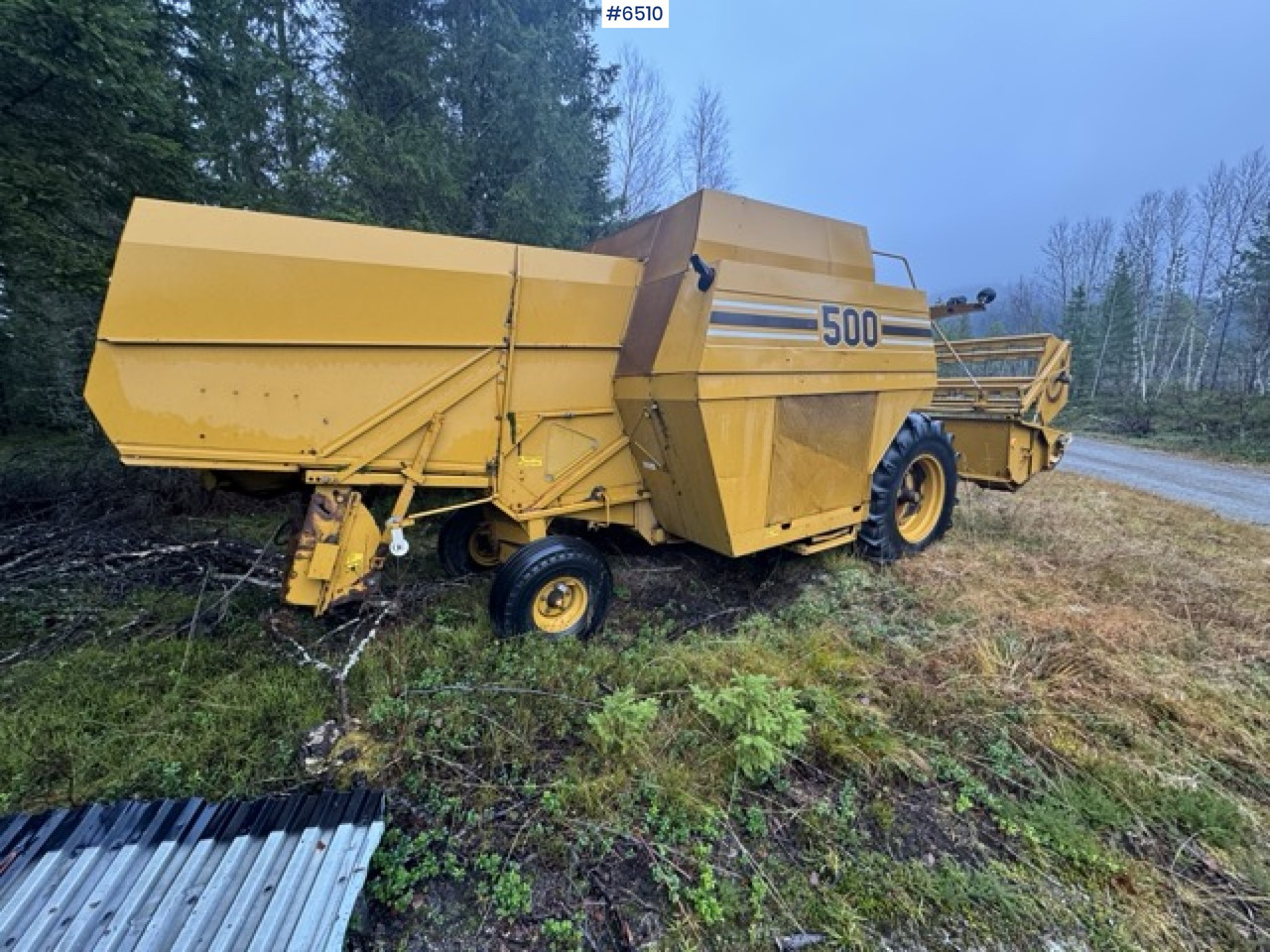 Combine harvester Approx. 1985 Sampo Rosenlew 500 combine harvester: picture 8
