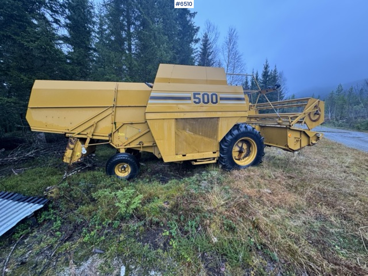 Combine harvester Approx. 1985 Sampo Rosenlew 500 combine harvester: picture 9