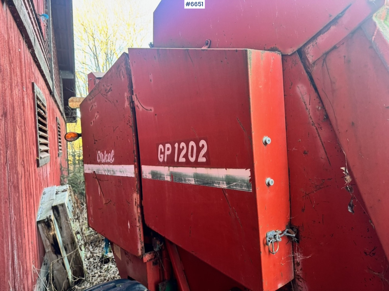 Approx. 1995 Orkel GP1202 Round Baler. - Hay and forage equipment: picture 5 Approx. 1995 Orkel GP1202 Round Baler. - Hay and forage equipment: picture 5