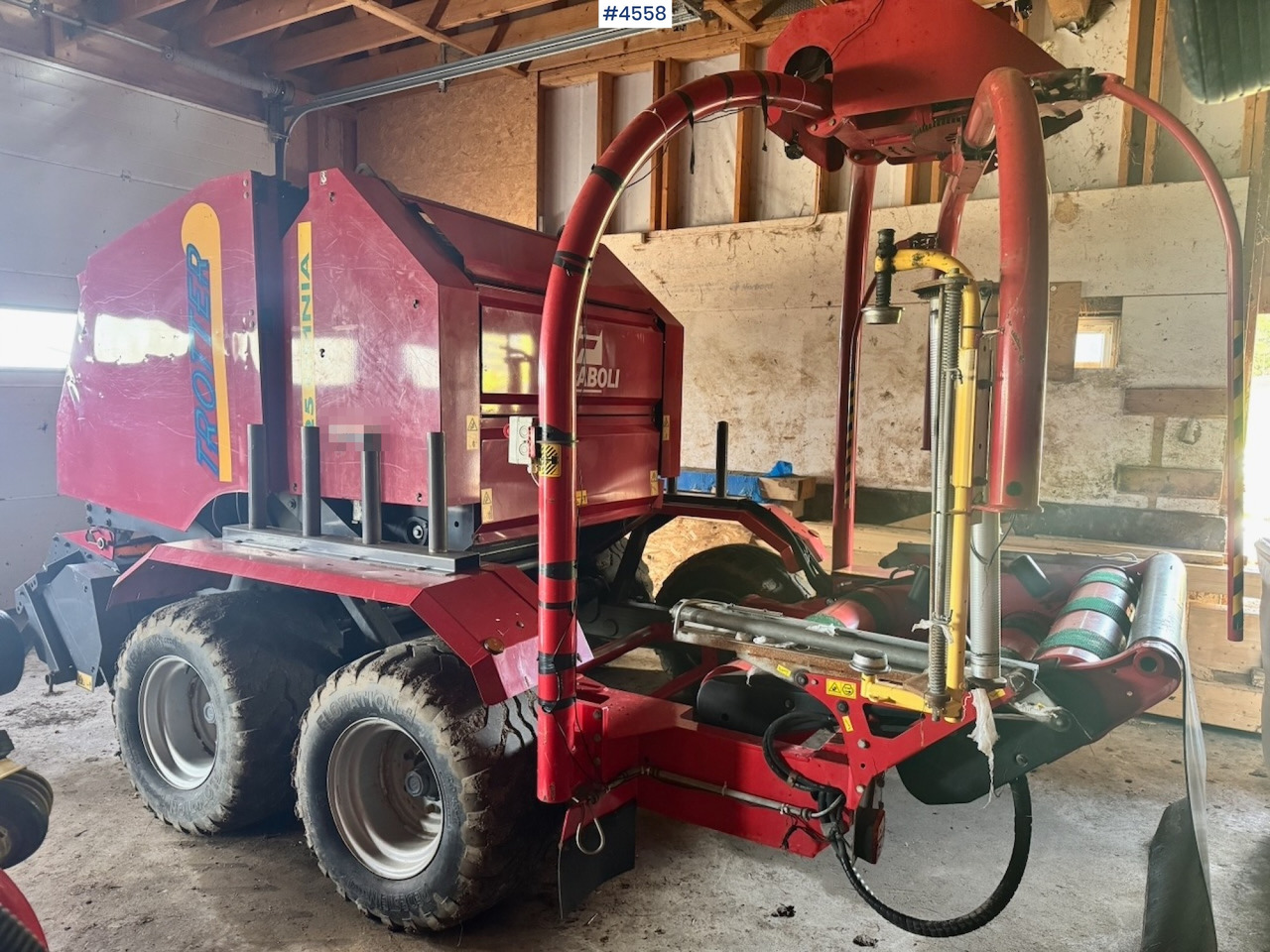 Approx. 2010 FeraBoli Omnia 125 Round Baler - Hay and forage equipment: picture 5 Approx. 2010 FeraBoli Omnia 125 Round Baler - Hay and forage equipment: picture 5