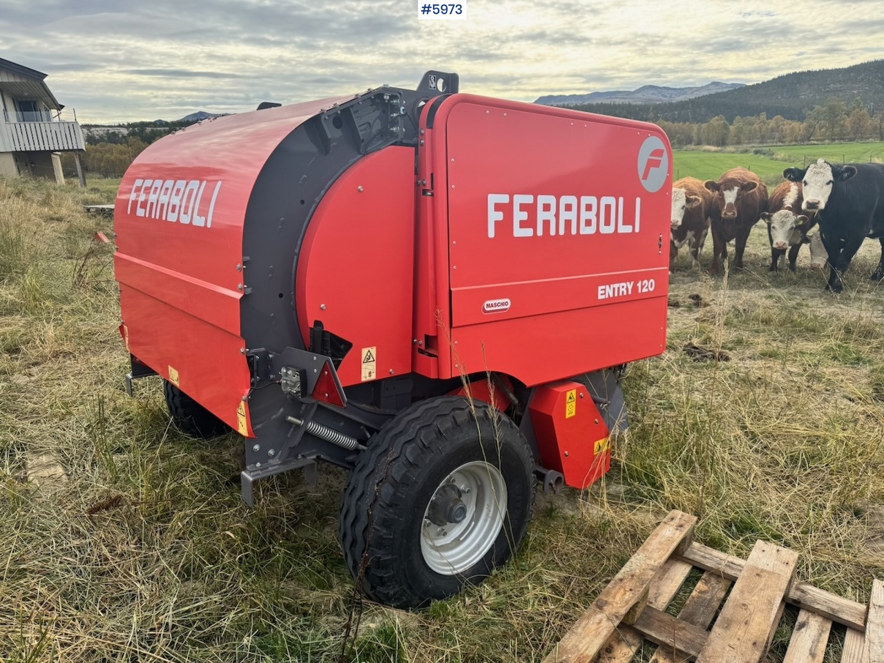 Approx. 2015 Feraboli Entry 120 Round Baler. 1,000 Bales! - Hay and forage equipment: picture 1 Approx. 2015 Feraboli Entry 120 Round Baler. 1,000 Bales! - Hay and forage equipment: picture 1