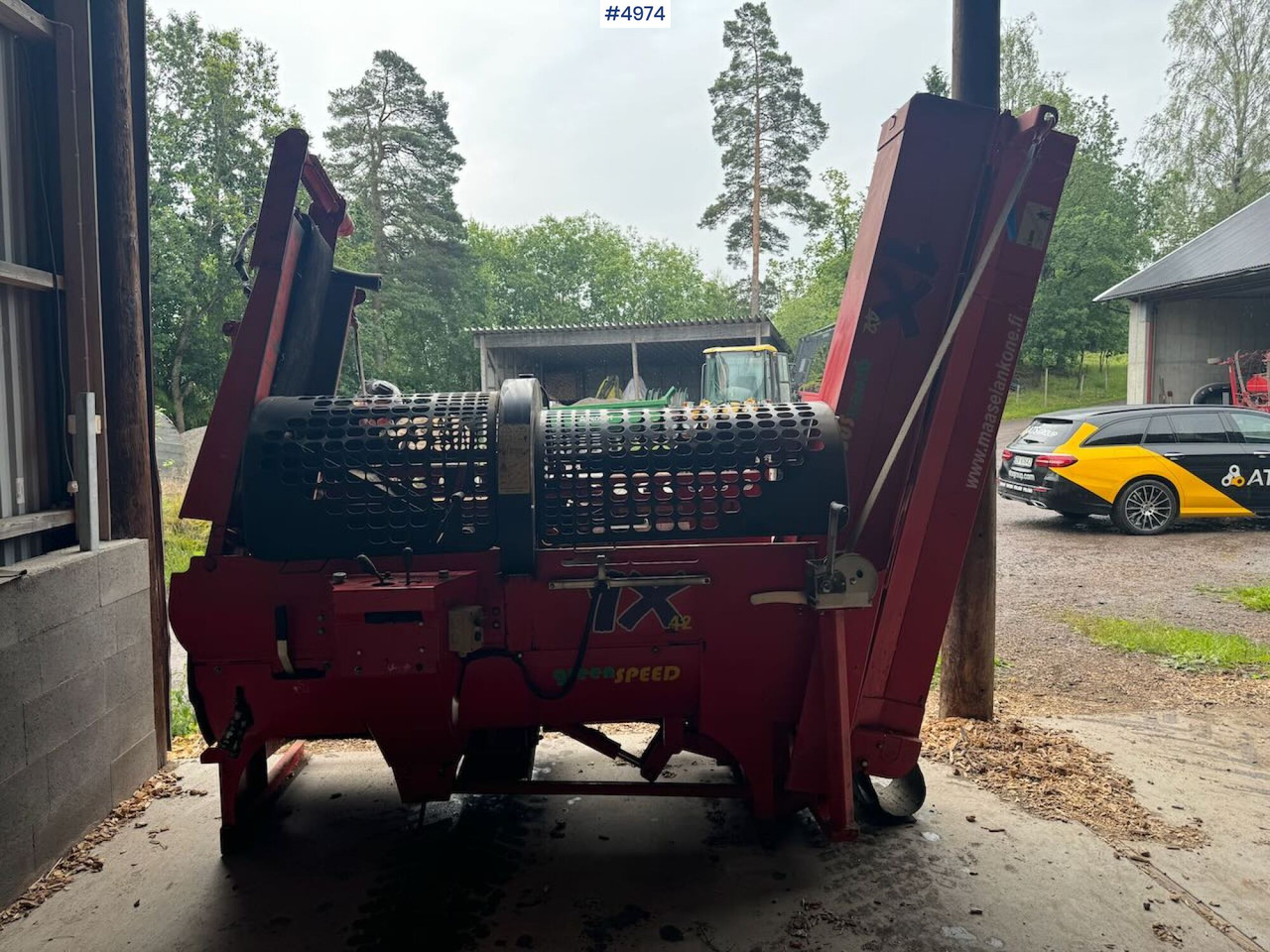 2008 Hakki Pilke 1X 42 Greenspeed wood chipper - Forestry equipment: picture 5 2008 Hakki Pilke 1X 42 Greenspeed wood chipper - Forestry equipment: picture 5