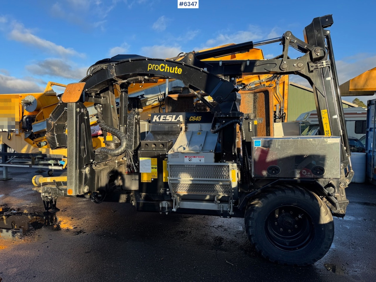 2023 Kesla C645 Wood chipper w/ crane. - Forestry equipment: picture 3 2023 Kesla C645 Wood chipper w/ crane. - Forestry equipment: picture 3