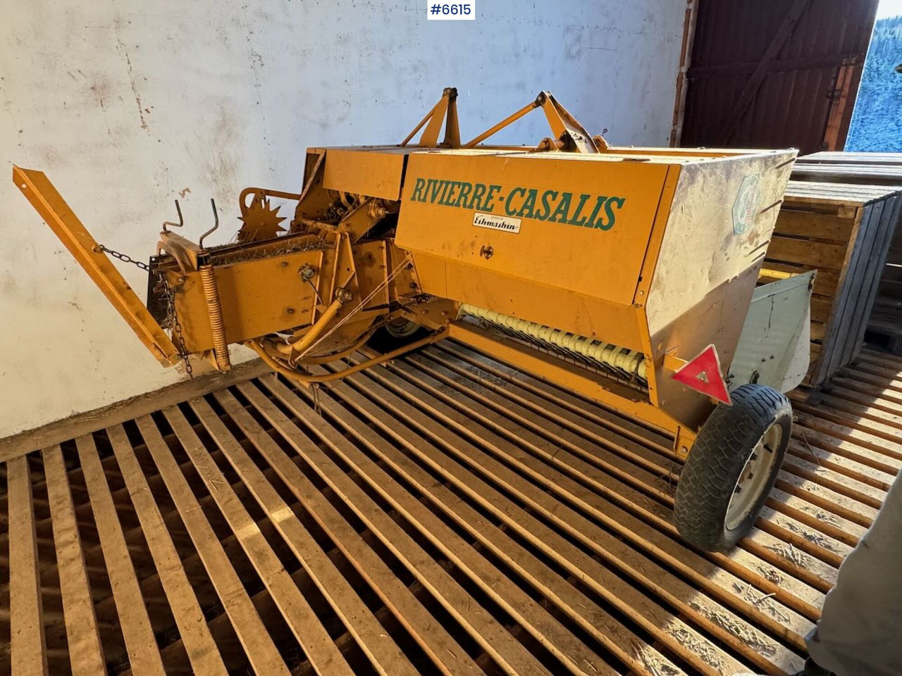 Rivierre-Casalis ER 40C Square baler - Hay and forage equipment: picture 4 Rivierre-Casalis ER 40C Square baler - Hay and forage equipment: picture 4