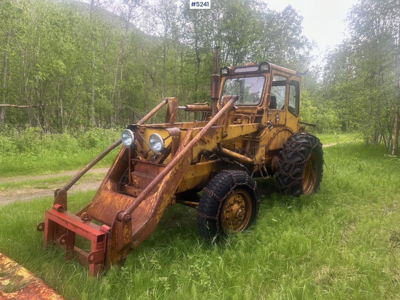 Volvo BM Backhoe loader. REP.OBJEKT. - Farm tractor: picture 1 Volvo BM Backhoe loader. REP.OBJEKT. - Farm tractor: picture 1