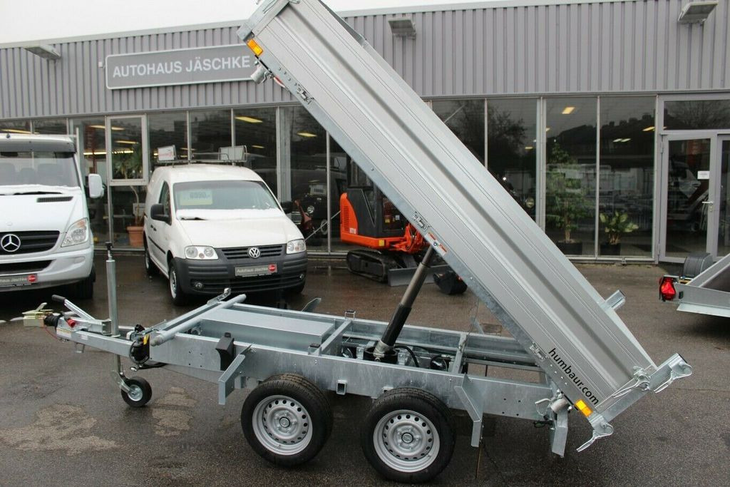 New Tipper trailer Humbaur HTK 2700.27 Alu E-Pumpe Kipper Dreiseitenkipper: picture 12