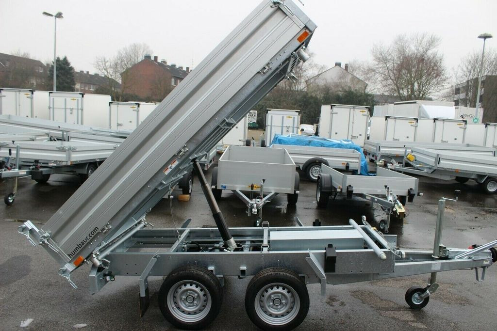 New Tipper trailer Humbaur HTK 2700.27 Alu E-Pumpe Kipper Dreiseitenkipper: picture 13