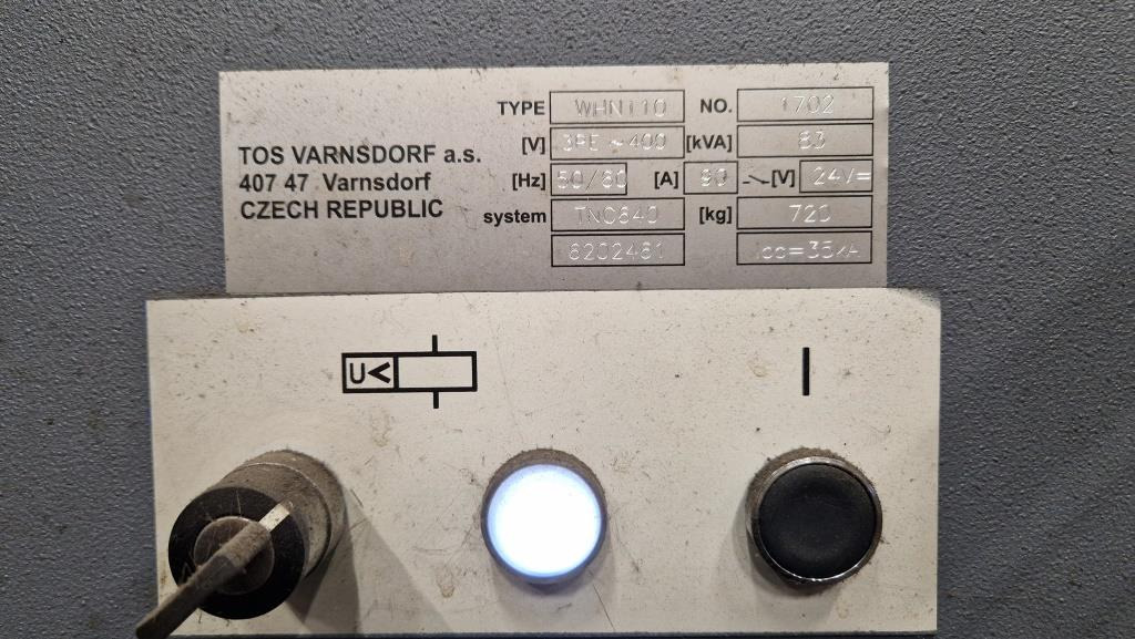TOS WHN 110 - Metalworking machinery: picture 5 TOS WHN 110 - Metalworking machinery: picture 5