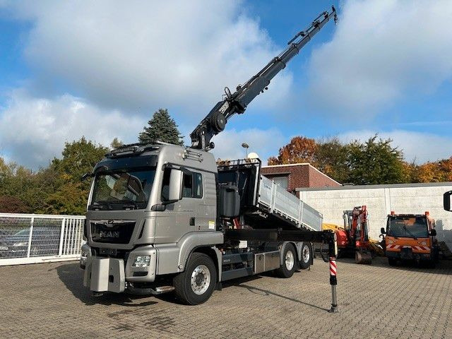 MAN 28.500 TGS 3Skipper + Fassi 395 Kran+Greifer 6x2 - Crane truck: picture 2 MAN 28.500 TGS 3Skipper + Fassi 395 Kran+Greifer 6x2 - Crane truck: picture 2