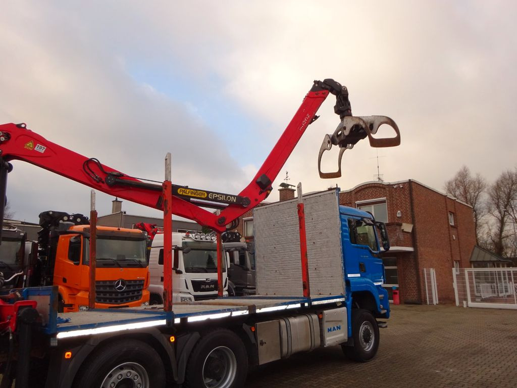 MAN 28.500 TGS mit EPSILON-Kran+Achleitner Anhänger MAN 28.500 TGS Allrad. HOLZZUG EPSILON-Kran GREIFER - Timber truck, Crane truck: picture 5 MAN 28.500 TGS mit EPSILON-Kran+Achleitner Anhänger MAN 28.500 TGS Allrad. HOLZZUG EPSILON-Kran GREIFER - Timber truck, Crane truck: picture 5