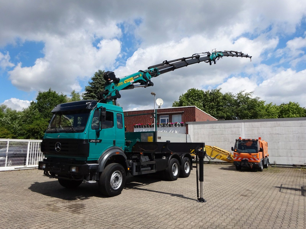 Mercedes-Benz 2631 + PK 36002 von 2007 4+6 mit Seilwinde - Crane truck: picture 4 Mercedes-Benz 2631 + PK 36002 von 2007 4+6 mit Seilwinde - Crane truck: picture 4