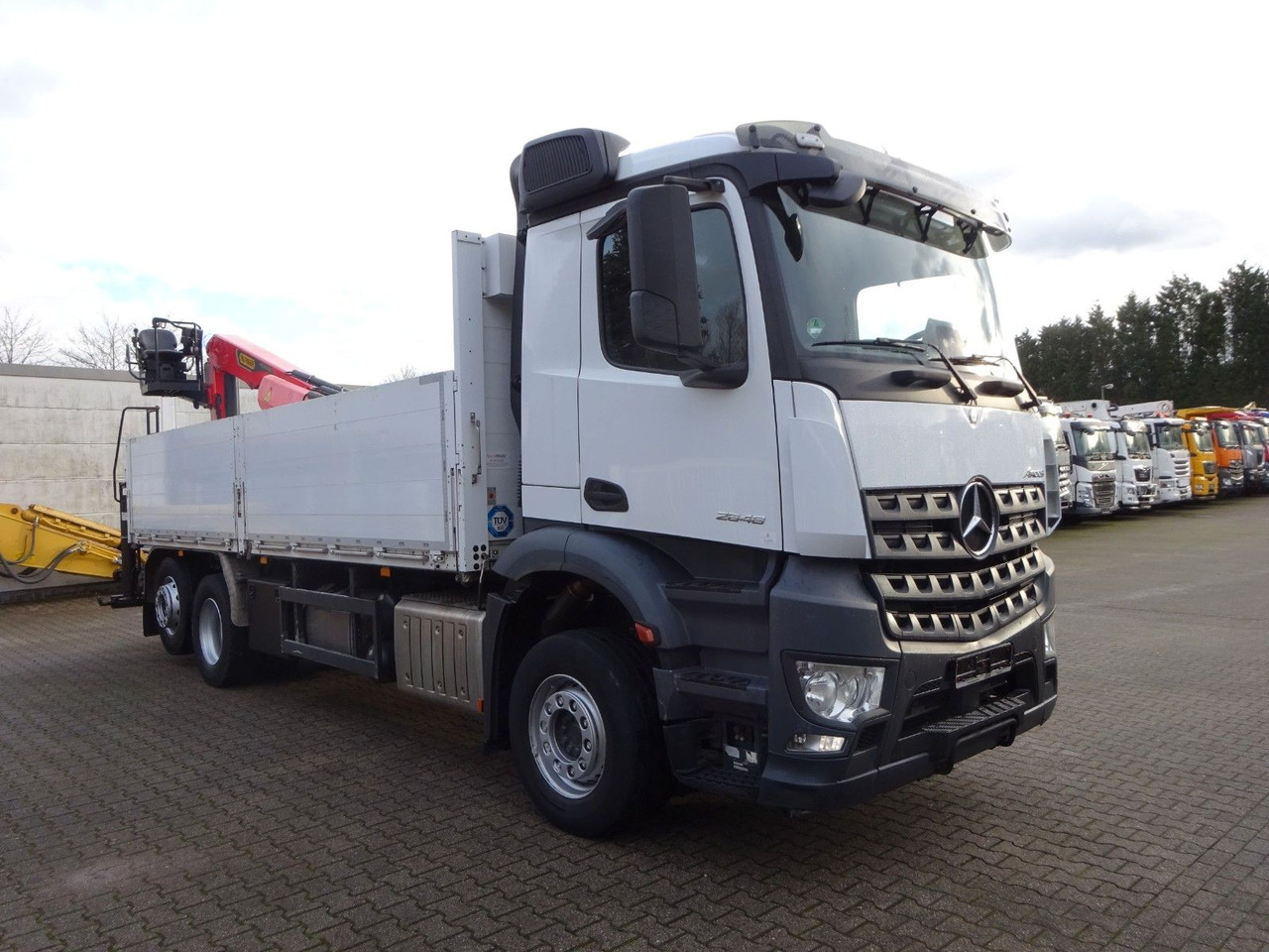 Mercedes-Benz 2648 Baustoffpritsche + PK 23001 TEC3 Kran Mercedes-Benz 2648 Baustoffpritsche + PK 23001 TEC3 Kran - Crane truck, Dropside/ Flatbed truck: picture 4 Mercedes-Benz 2648 Baustoffpritsche + PK 23001 TEC3 Kran Mercedes-Benz 2648 Baustoffpritsche + PK 23001 TEC3 Kran - Crane truck, Dropside/ Flatbed truck: picture 4