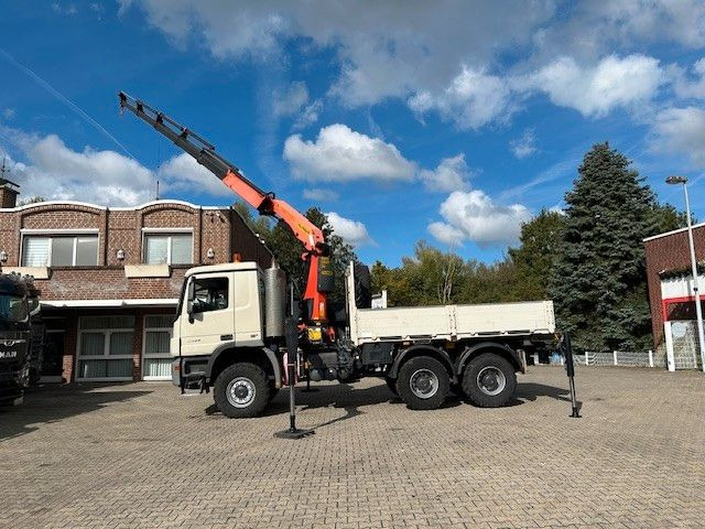 Mercedes-Benz 3344 Actros Pritsche + PK 34002 6x6 - Crane truck: picture 3 Mercedes-Benz 3344 Actros Pritsche + PK 34002 6x6 - Crane truck: picture 3