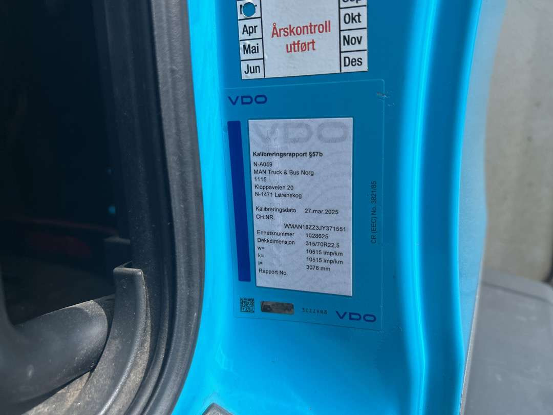Box truck 2018 Skapbil  MAN TGM 15.250  EU-Godkjent. Euro 6: picture 10