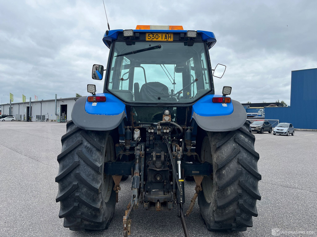 Agricultural machinery New Holland TM155, traktori etunostolaitteeella, 2004,, Salo: picture 6