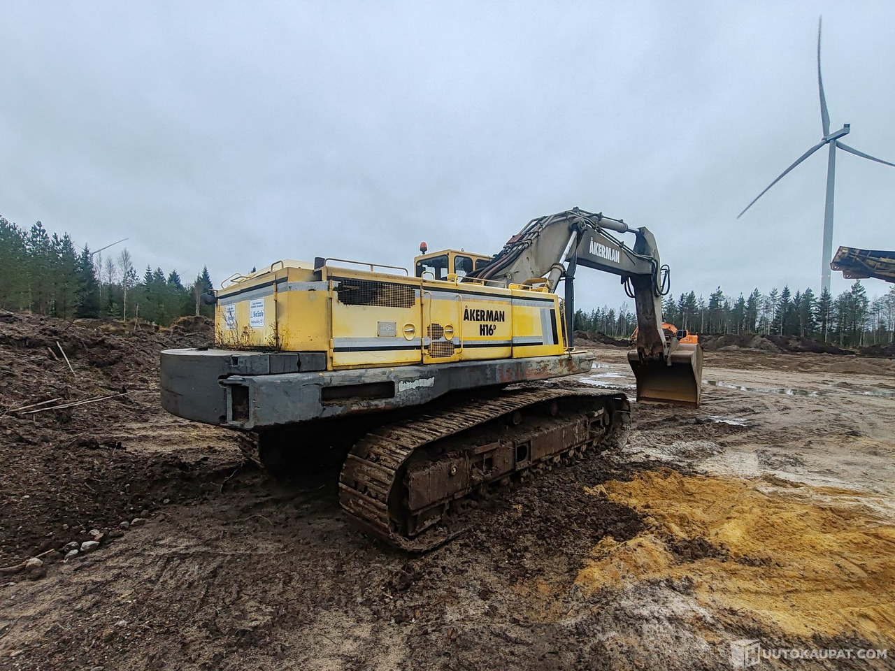 Åkerman H16D kaivinkone, 1992, Kurikka - Crawler excavator: picture 5 Åkerman H16D kaivinkone, 1992, Kurikka - Crawler excavator: picture 5