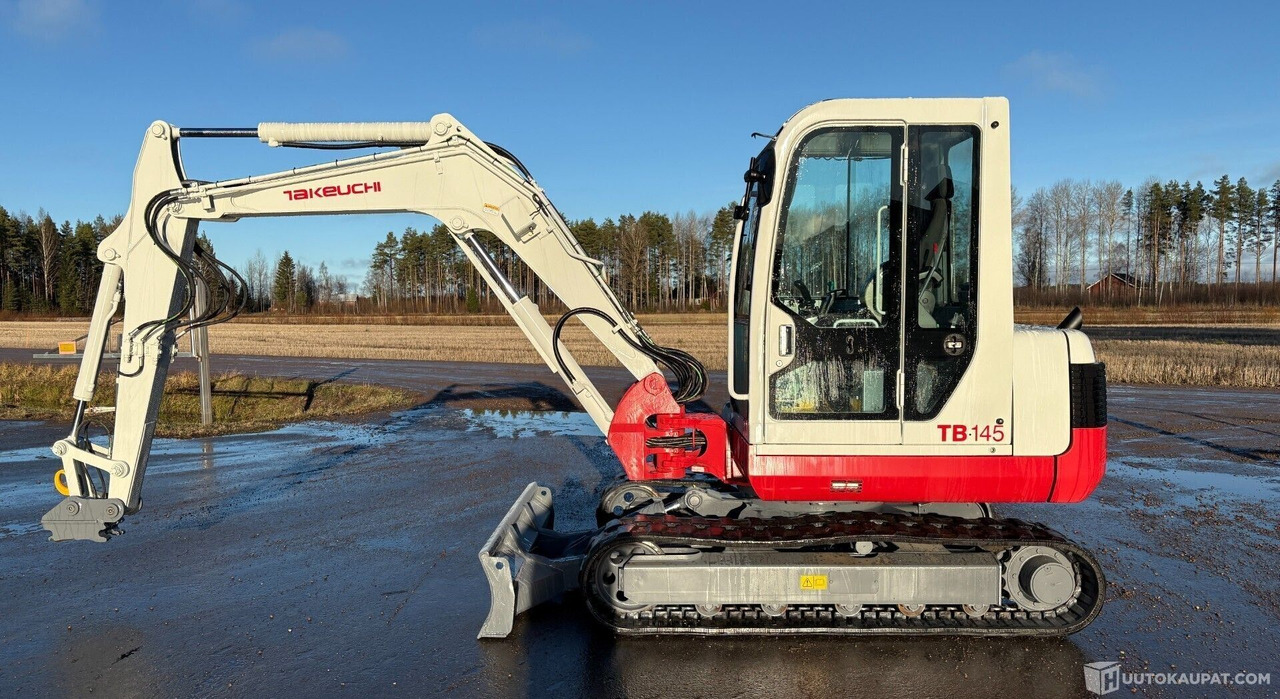 Takeuchi TB145, 2008, Diesel, 7 995 h Kaivinkone, Honkajoki - Construction machinery: picture 1 Takeuchi TB145, 2008, Diesel, 7 995 h Kaivinkone, Honkajoki - Construction machinery: picture 1