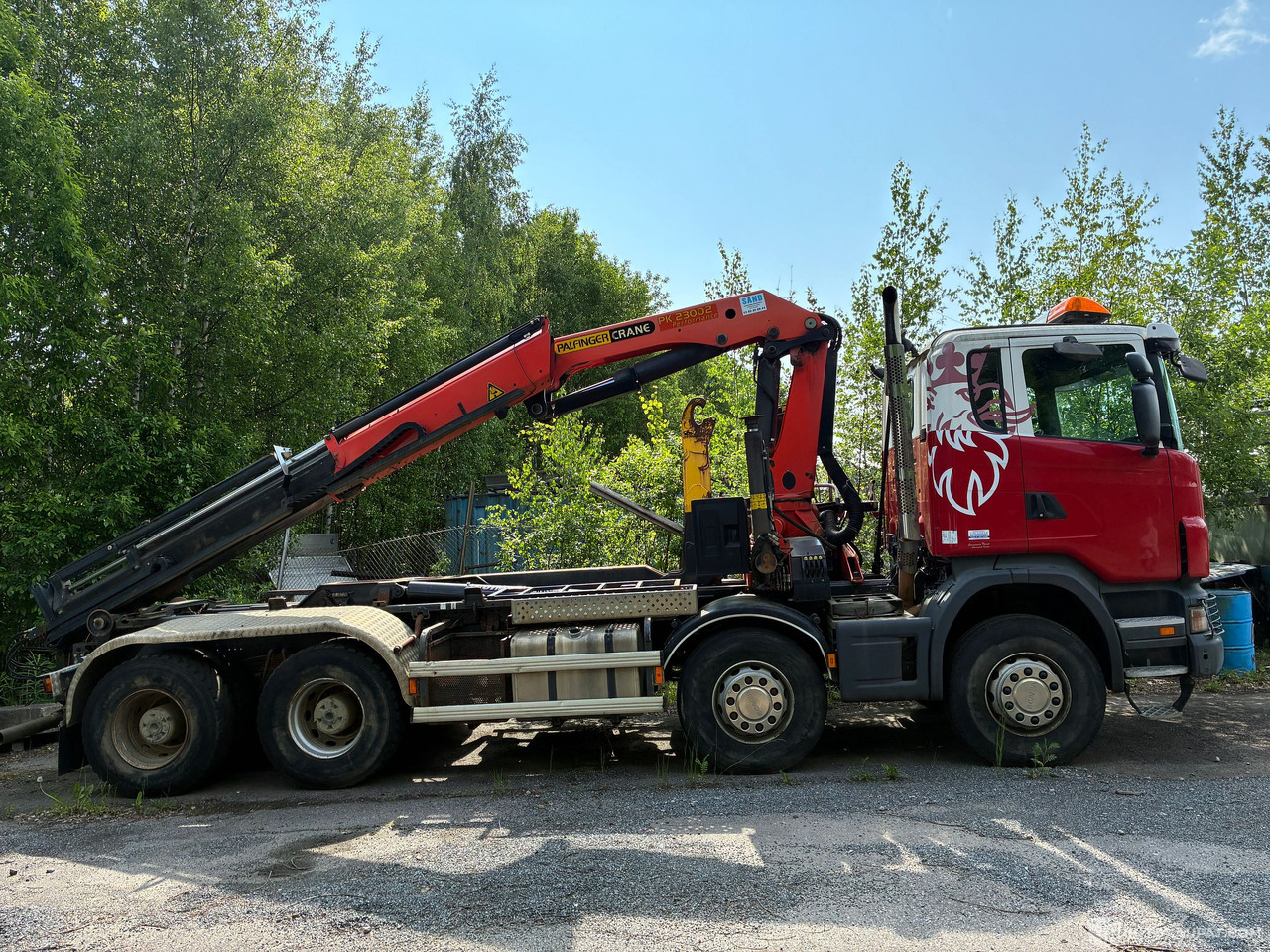 Scania R 440 8x4, 2010 Kuorma-Auto + Palfinger PK 23002 nosturi, Tampere - Truck: picture 3 Scania R 440 8x4, 2010 Kuorma-Auto + Palfinger PK 23002 nosturi, Tampere - Truck: picture 3